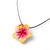 COLAR HIBISCO AMARELO
