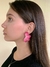 BRINCO MEIA FLOR VIOLETA - comprar online