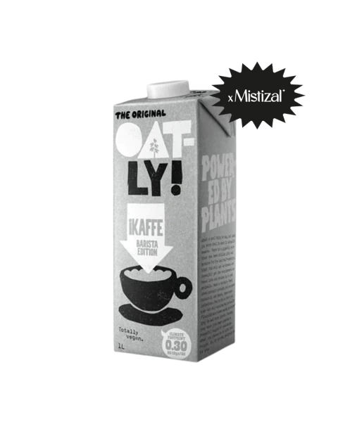 Oatly Barista Edition - Leche de Avena 1 lt, Vegana - comprar online