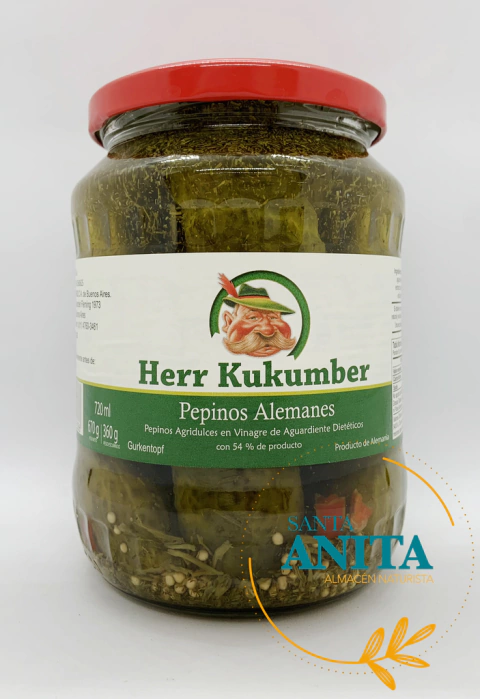 Herrr Kukumber - Pepinos alemanes 670ml