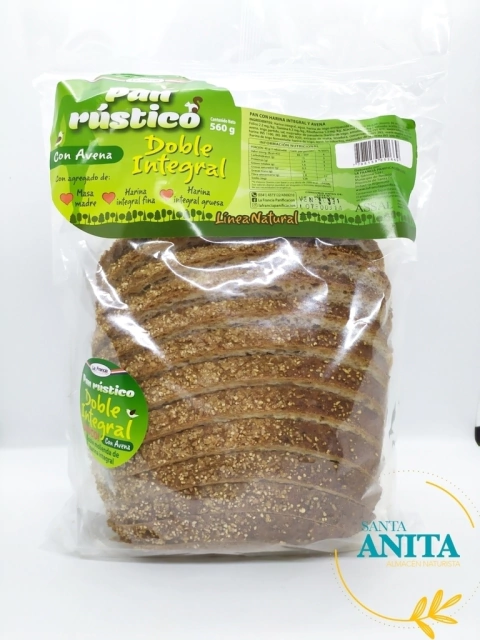 La Francia - Pan rústico doble integral 560g