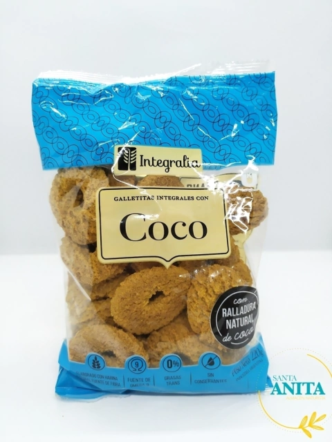 Integralia - Galletitas de coco - 220g