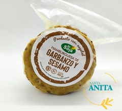 Mi Soja - Hamburguesa de garbanzo y sésamo - 4 unidades