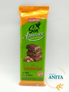 Georgalos - Chocolate con almendras 70g