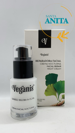 Veganis - Crema reparadora facial nocturna