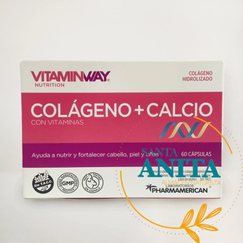 Vitamin Way - Colageno y calcio 60 capsulas