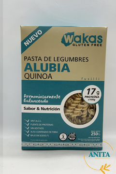 Wakas - Pasta de alubia y quinoa - 250g