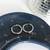 Brinco Argola Prateada Aço Inox - comprar online