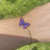 Pulseira Borboleta Lilás - Aço Inox - comprar online