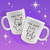 Caneca Gatinho Eu com Café / Eu sem Café