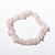 Pulseira Cascalho de Quartzo Rosa - comprar online
