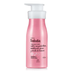 Tododia Crema para Cuerpo Nutrición Prebiótica Frambuesa y Pimienta Rosa 400ml - By Natura 74897-74900 en internet