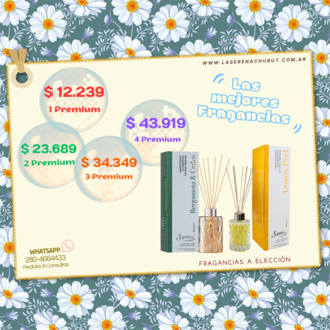 Saphirus Combo Difusor Premium - comprar online