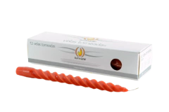Vela Torneada Iluminarte 15c m x 1u