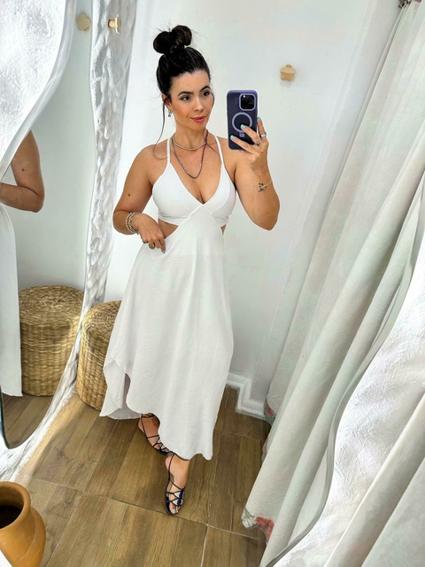 Vestido Saline - Branco