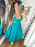 Vestido Saline - azul Tiffany