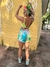 Short cliochard - tie dye azul - comprar online