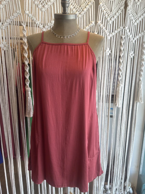 Vestido Jeri tradicional - terracota