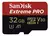 Memoria MICRO SD SanDisk SDSQXCG-032G-GN6MA Extreme Pro con adaptador SD 32GB