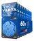 60 Pilas Varta Para Audífono Blister 6u tamaño 675