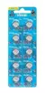 100 Pilas Vinnic Lr44 A76 Ag13 1.5v P/ Luces, Calculadoras