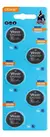 5 Pilas Vinnic Cr2450 3v P/ Sensores, Alarmas