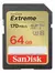 Tarjeta de memoria SanDisk SDSDXV6-064G-GNCIN Extreme 64GB