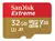 Tarjeta de memoria SanDisk SDSQXAF-032G-GN6AA Extreme con adaptador SD 32GB
