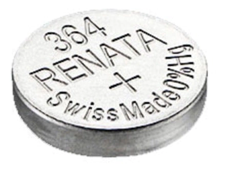 10 Pilas Renata 364 Sr621sw Oxido Plata P/ Relojes