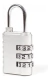 Candado Combinacion 3 Digitos Clave Bolso Valija Locker - comprar online