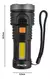 Linterna Recargable Atrio Adventure 200mah Ar1 Es443 - bgdigital
