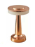 VELADOR DE METAL RECARGABLE CIRCULAR 12x20CM 3 INT VGO - bgdigital