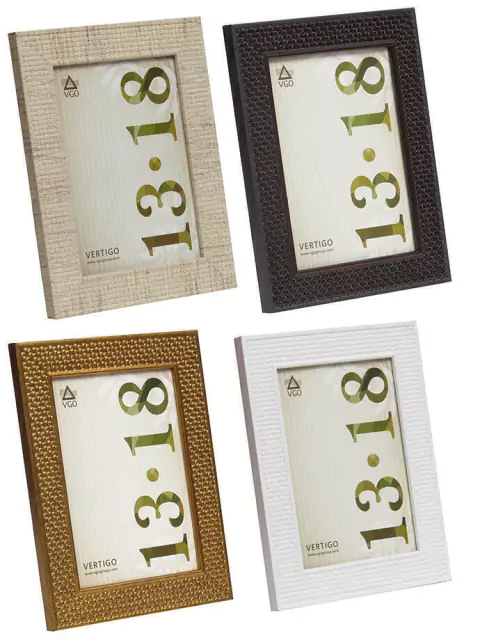 Portarretratos Plástico Símil Madera VGO PF1037 20x30cm