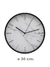 Reloj De Pared Simil Marmol Diametro 30cm Diseño Vgo
