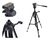 TRIPODE PROFESIONAL WEIFENG WT-3717 CABEZAL FLUIDO PARA VIDEO Y CAMARAS - bgdigital