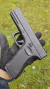 Pistola Airsoft Spring Vigor Glock Gk-v20 Fullmetal a balines juguete de metal Glock 17 Replica S - Filos Patrios