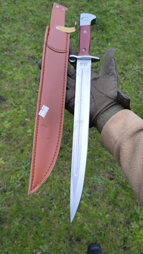 Bayoneta Cuchillo AK-47 CCCP 43 cm Acero Inoxidable Mango Madera