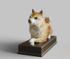 Ref.G560- Dog pronto para pintura (segue na cor cinza prime )