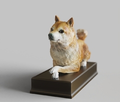 Ref.G560- Dog pronto para pintura (segue na cor cinza prime )