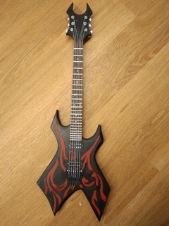 Ref.Z035- Guitar BC RICH WARLOCK MINI 12cm 1 peça - comprar online