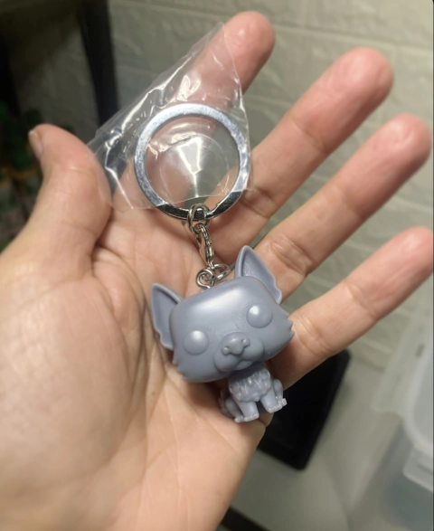 Ref.W01P- Pop pet Doguinho já com chaveiro 4.5cm