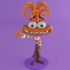 Ref.A04- Ansiedade prontinha pra pintar (seguirá sem pintura na cor cinza prime ) 13cm - comprar online