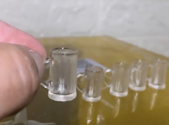 Ref.T090- kit 5 canecos de chopp realista (2cm de altura ) escala 1/6 (5 peças ) - comprar online