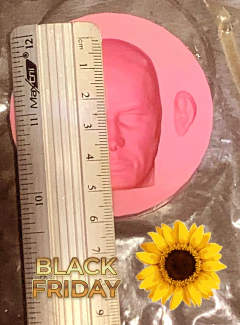 Ref.H100- Molde rosto masculino com orelhas ( 5cm de altura ) - comprar online