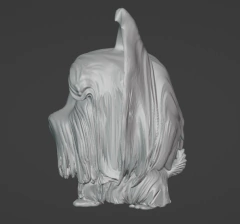 Ref.S08P- Pop pet YORKSHIRE TERRIER 4,5cm prontinho pra pintar na internet