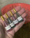 Ref.B00001- MINIATURA DE GARRAFINHA DE Champagne kit com 4 garrafas