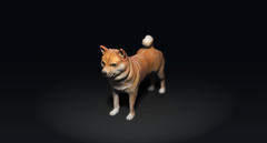 Ref.S705- Dog pronto para pintura ( seguirá na cor cinza prime) - comprar online