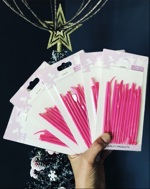 Kit estecas de plástico com 14 peças