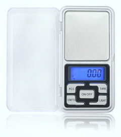 MINI BALANÇA DIGITAL DE PRECISÃO PORTÁTIL 500GR