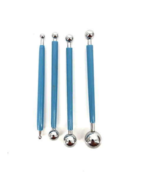 Kit Boleador De Metal Para Pasta Americana E Biscuit